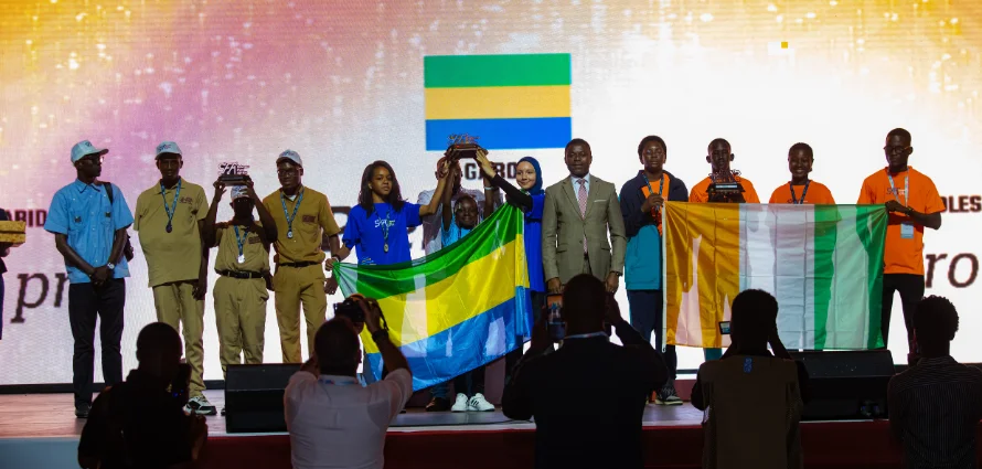 Championne d'Afrique en Robotique !
