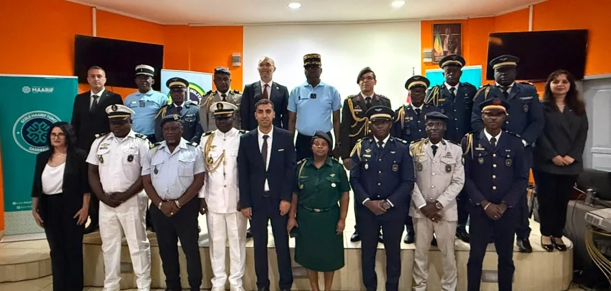 Cérémonie de remise des attestations du cours de turc à l'École Maarif Turco-Gabonaise