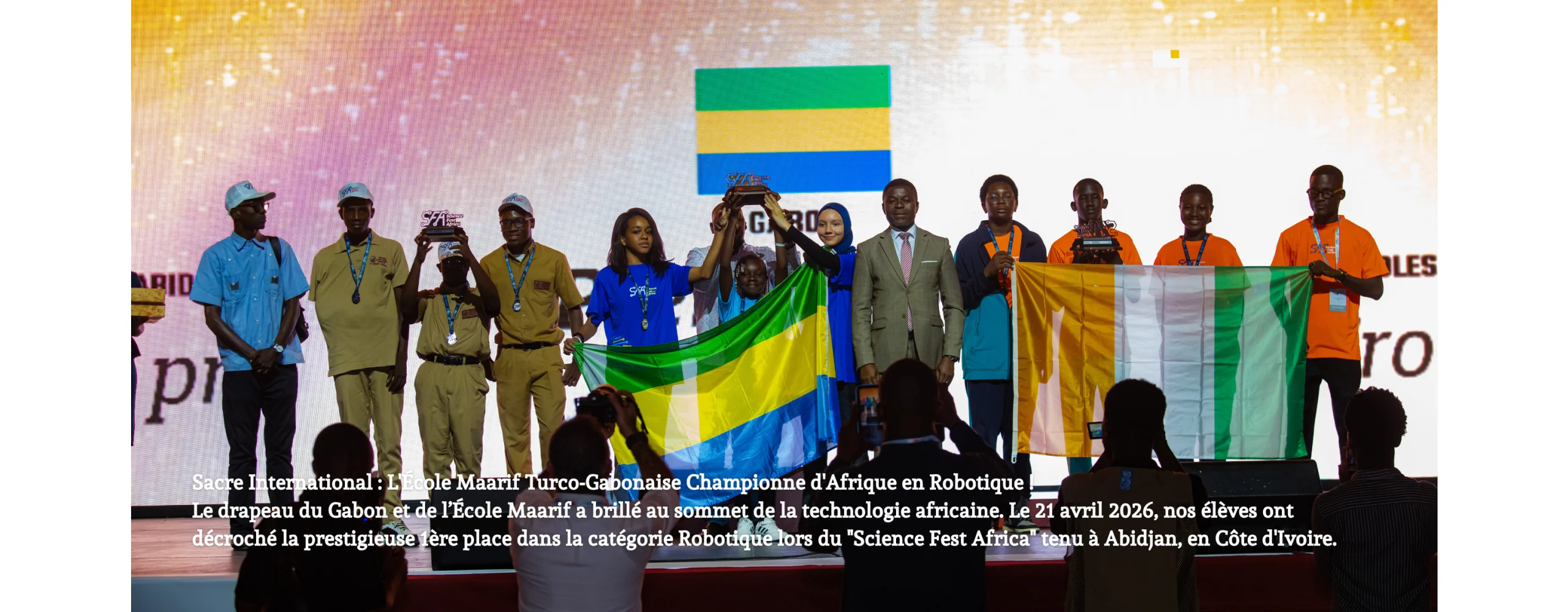 Championne d'Afrique en Robotique !